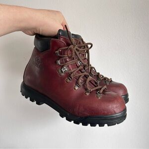 Scarpa Burgundy Hiking Boots